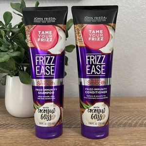 John Frieda Tame Your Frizz FRIZZ EASE Frizz-Immunity Shampoo and Conditioner